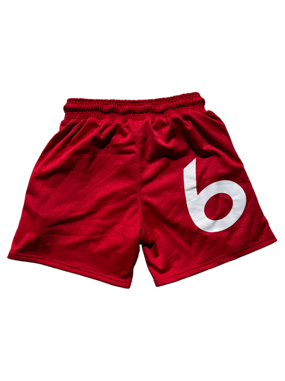 Red Studio Shorts