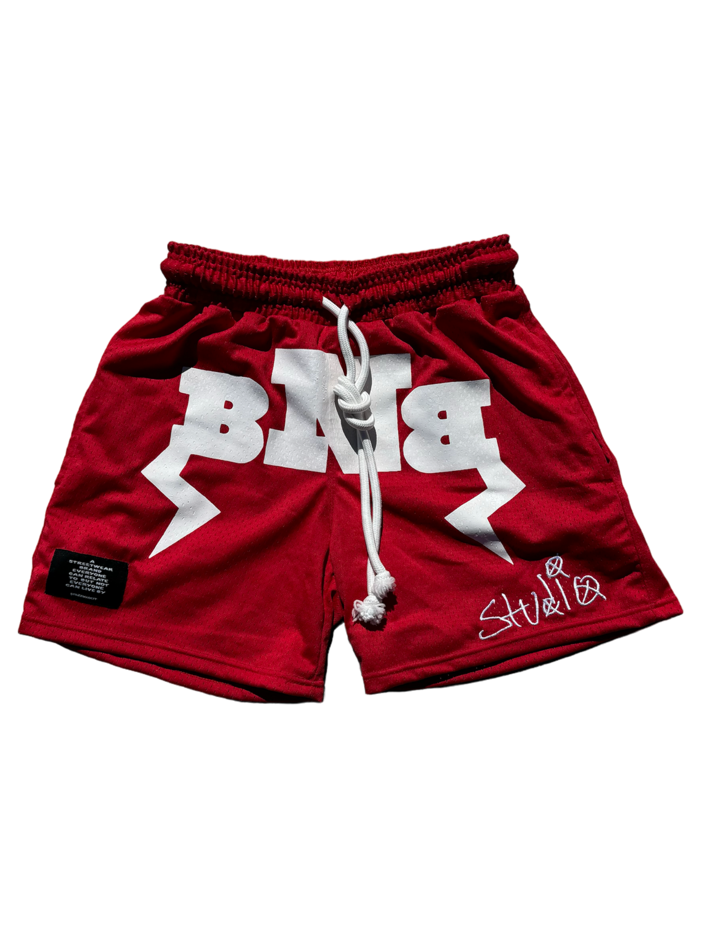 Red Studio Shorts